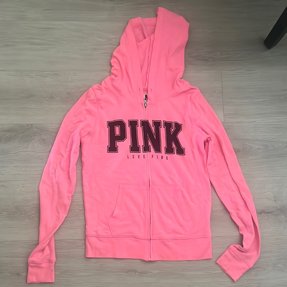 Pink Victoria Secret hoodie